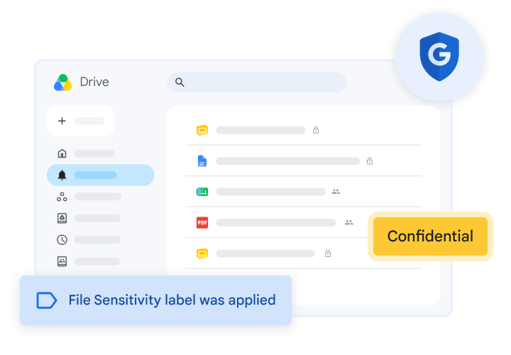 Google Workspace admin console showing security policy and access controls for an organization